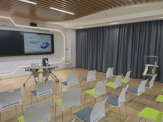 The invited lecture in progress